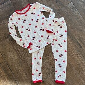 Kyte Baby Red Cherry Kids Pajama Set